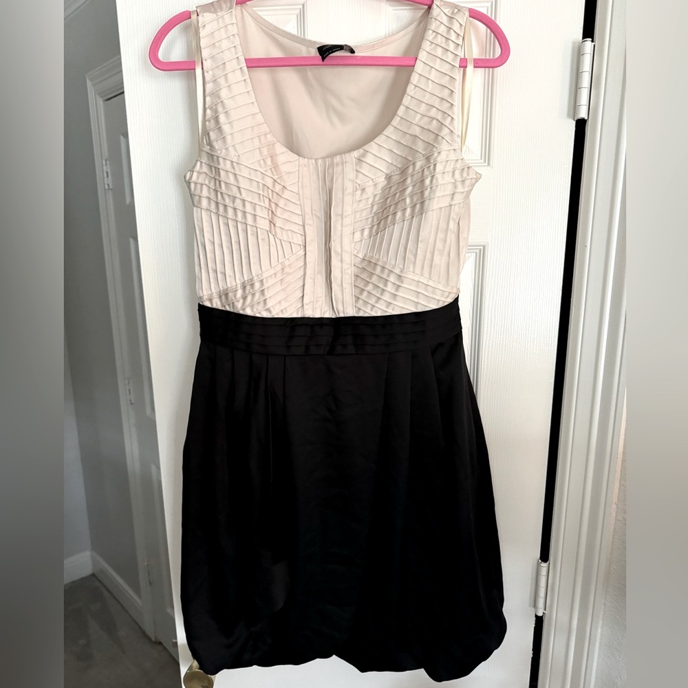 Max & Cleo cream and black dress